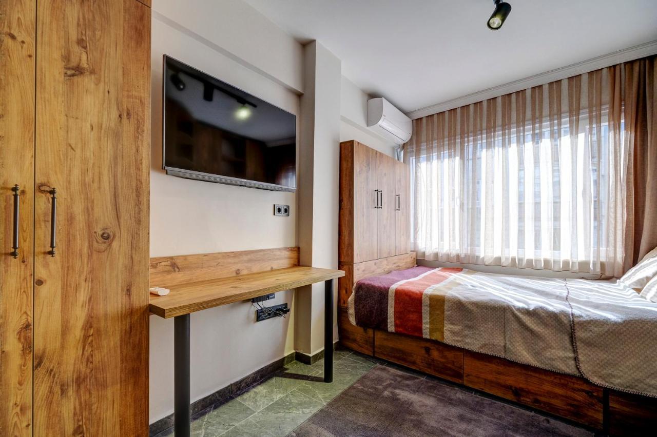 Konukevi 2023 Decoration, New Electonics, 50mbps Internet, Modern, Studio, 18m2, Location, 300 M To Bosphorus İstanbul